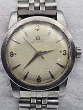 Vintage Omega Seamaster 34mm Cream Dial Bumper Automatic Cal 354 Watch 2577