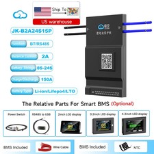 JK BMS 8S-24S 24V-72V 150A Li-ion LiFePo4 BMS with 2A ActiveBalance BT/RS485 lot