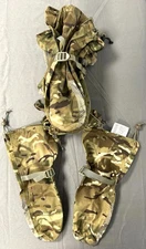 x5 Pairs of British MTP Camouflage Waterproof Outer Mittens Military Job Lot