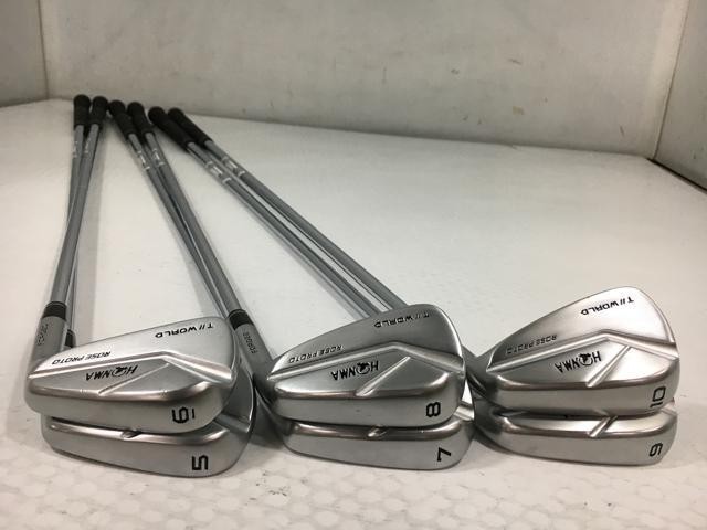set of 5 Honma TOUR WORLD TW-MB ROSE PROTO Iron D G 6-10
