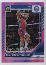 2024-25 Panini Donruss Optic Pink Hyper Prizm Guerschon Yabusele #168 13ag