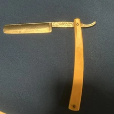 Robeson Shuredge "The Razor That Fits Your Face" 35-H-350 Straight Razor VTG