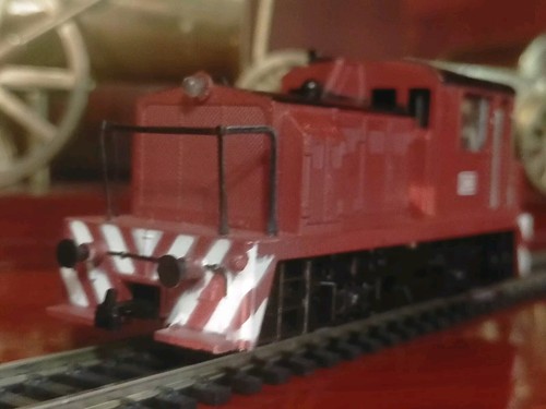LOCOTRACTOR DIESEL DE LA DEUTSCHE BAHN. ESCALA HO. - Imagen 2 de 5