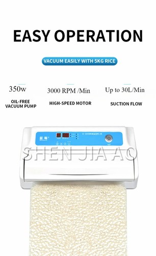 Dry and Wet Dual Automatic Commercial Tea Bag Food Vacuum Sealing Machine - Picture 6 of 11