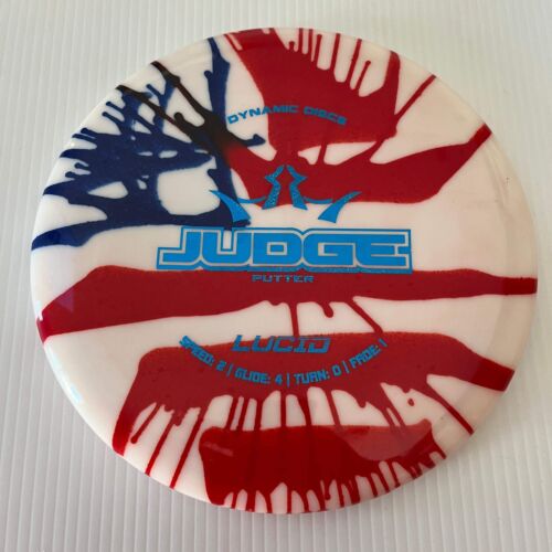 Dynamic Discs American Flag MyDye Lucid Judge 2/4/0/1 - Picture 4 of 8
