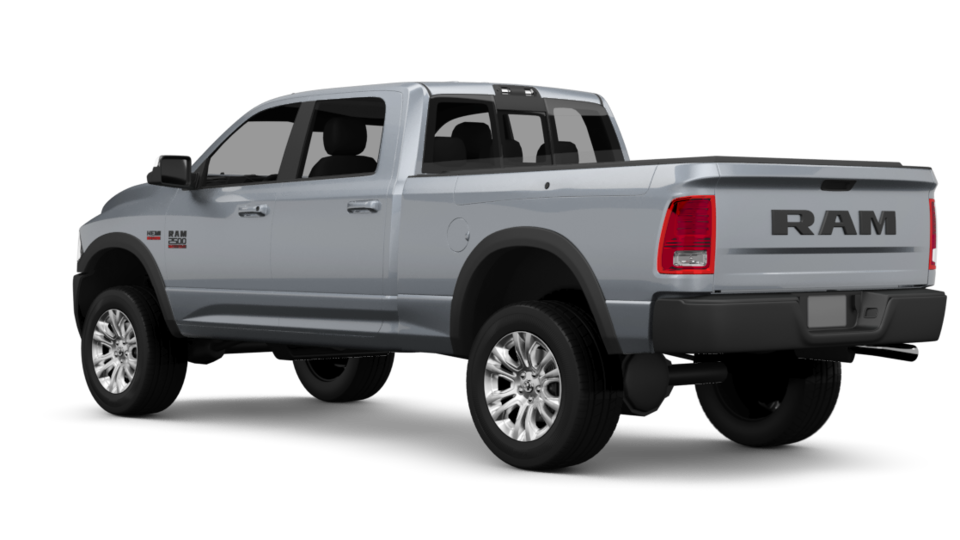 RAM 2500 angular rear perspective