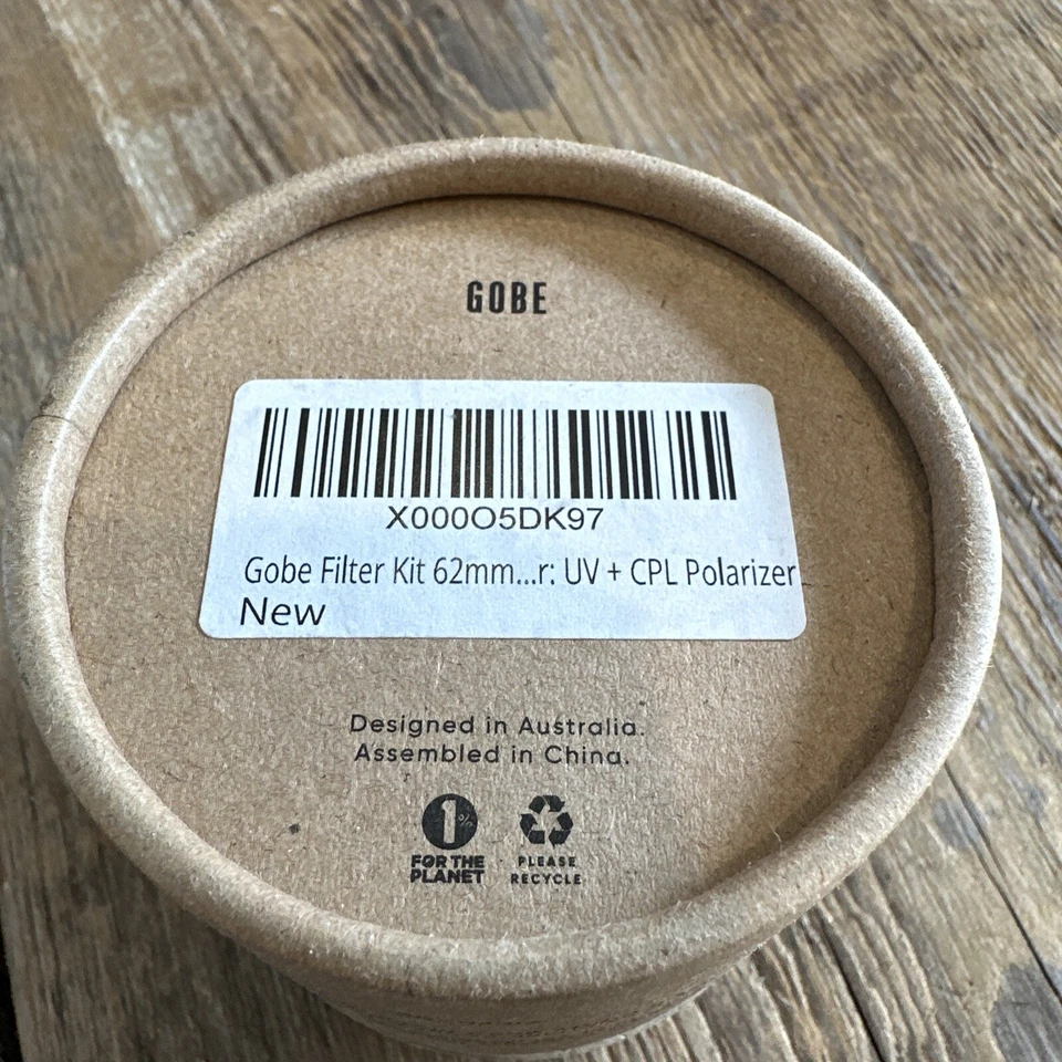 Gobe THE DUET 62mm UV CIRCULAR LENS FILTER KIT (2 PEAK) *New* - Image 3 of 4