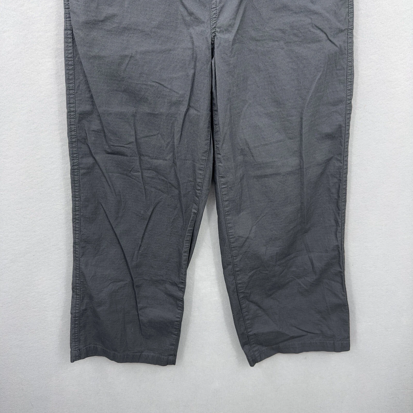 vuori ripstop cropped elastic waist hiking gorpcore pants