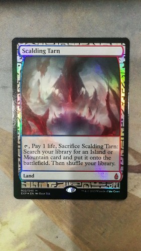 FOIL SCALDING TARN Masterpiece Series: Zendikar Expeditions NM, Contact price - Imagen 4 de 4