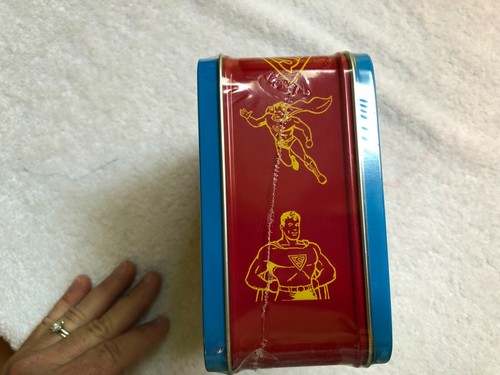"NEW/SEALED" Hallmark School Days MINI Lunch Box - "1950s Superman" - Picture 5 of 7