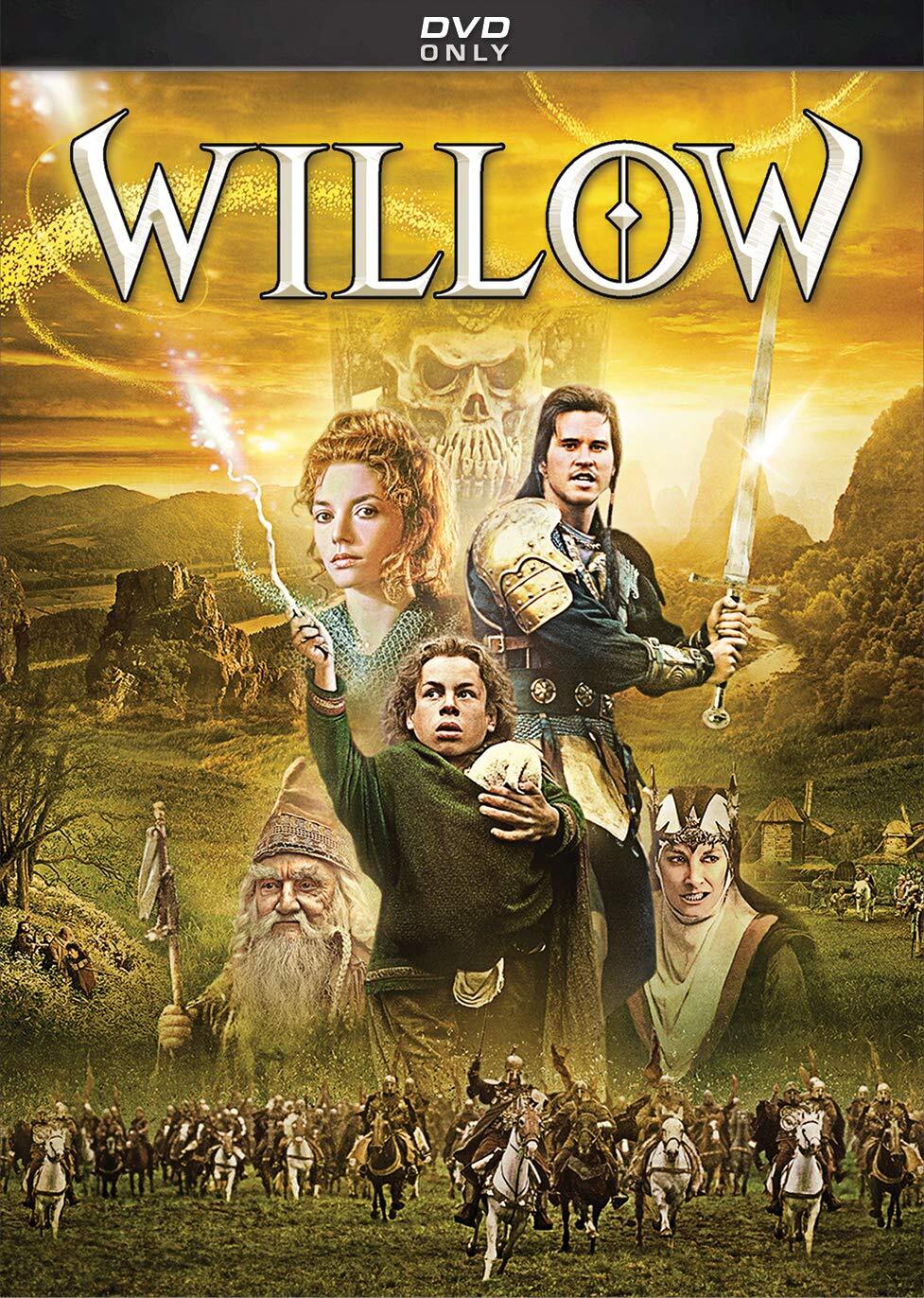WILLOW (DVD) Val Kilmer Joanne Whalley Warwick Davis Jean Marsh Patricia Hayes