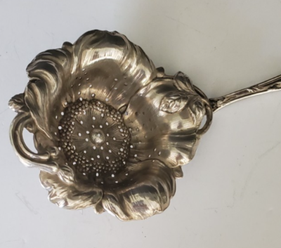 Antique Reed & Barton Les Cinq Fleurs Wild Rose Sterling Silver