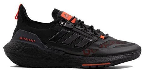 Adidas Ultraboost 21 J Lace Up Running Shoe Carbon Solar Red Men’s 6/Woman’s 7.5 adidas UltraBoost 21 Carbon Solar Red 2021 for Sale  main image 2