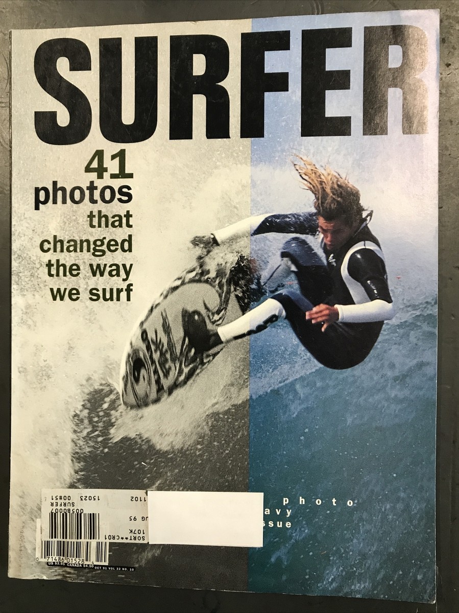 SURFER MAGAZINE OCTOBER 1991 VOL 32 #10 SHAUN MUNRO-SHANE