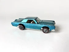 Hot Wheels Redlines Vintage Continental Mark III Aqua