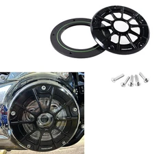 Visible Primary Clutch Derby Cover for Harley Touring FLHT FLHX FLTRX FLHR 16-24