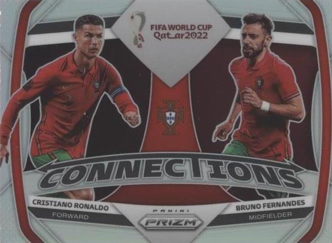 2022 Panini Prizm World Cup Qatar Bruno Fernandes Cristiano