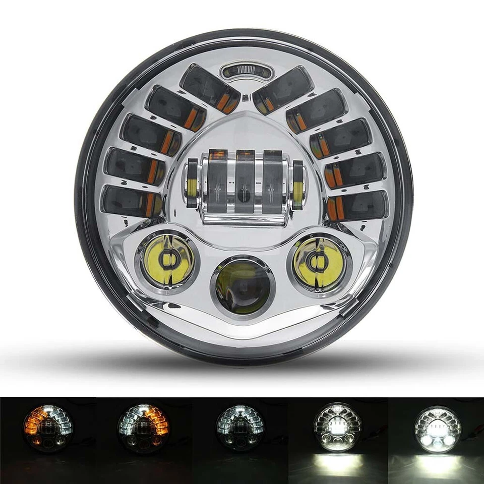 Faro LED alto/bajo haz y giro para Suzuki SV650 / SV650X / SV1000 / Bandit 1200 Foto 2 de 4