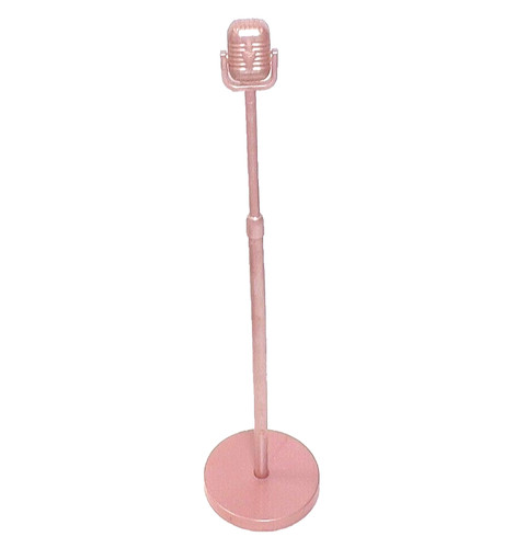 Rainbow High Divas Sabrina St Cloud Doll Accessory Rose Gold Stand Microphone