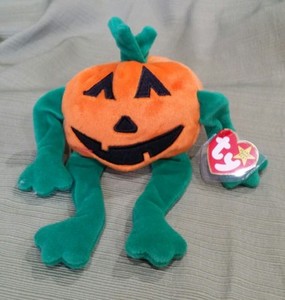 beanie baby pumpkin 1998