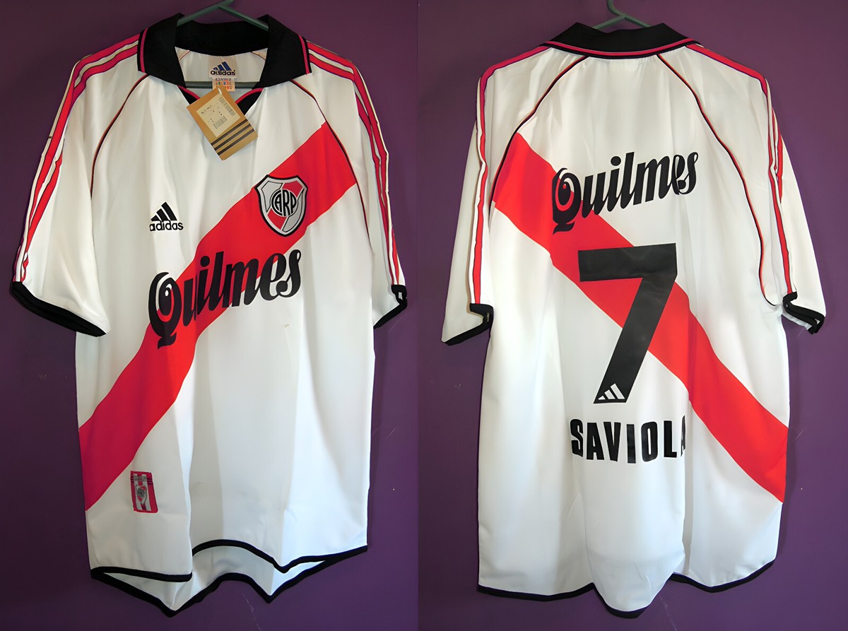 RIVER PLATE jersey 2000 #7 SAVIOLA Copa Mercosur | eBay