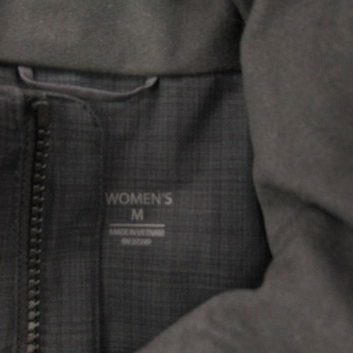 REI Jacket Womens Medium Full Zip Long Sleeve Outdoors Gray Zip Pockets - Picture 3 of 10