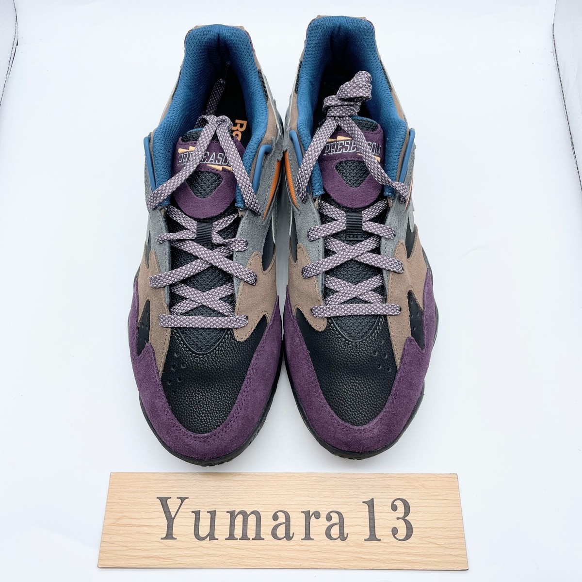 Reebok Preseason 94 Low Brown Purple Black 100202795 Men's Size | eBay