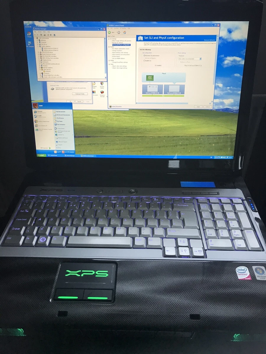 ULTIMATE Windows XP Gaming Laptop DELL XPS M1730, Microsoft OFFICE.