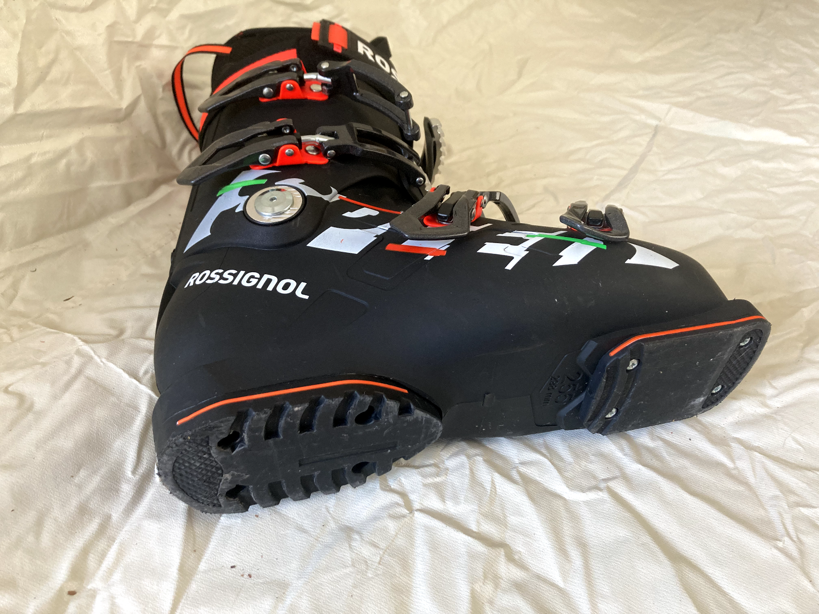 SALOMON Scarponi sci alpino Rossignol SPEED 120 25 5 **scatola punta larga** 2024 usati una stagione