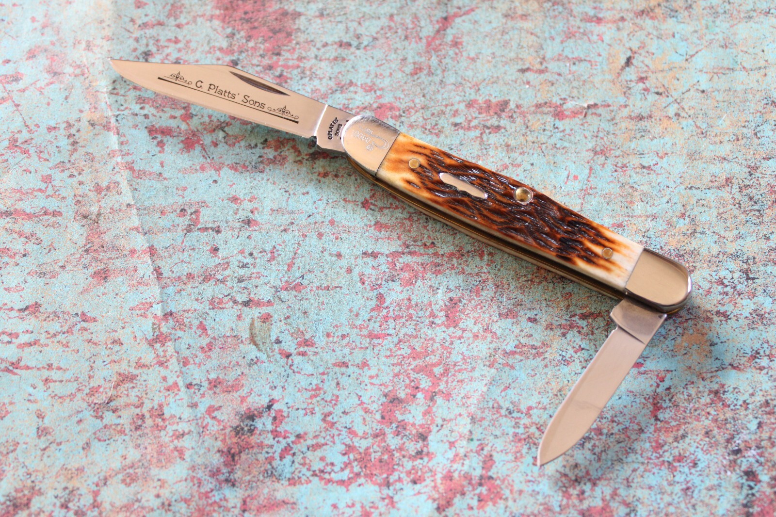 Case XX USA C Platts' Sons Jigged Bone 2 Blade Half Whittler Knife 6208 SS eBay