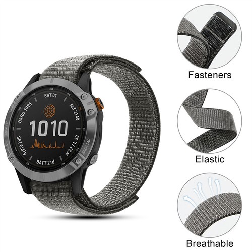Für Samsung Galaxy Watch 3 45 46mm Gear S3 Classic Armband Leder Nylon Segeltuch - Bild 47 von 54
