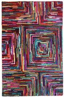 Brilliant Ribbon Blocks Rug, 4-feet By 6-feet, New, Free Shipping on sale Brilliant Ribbon Blocks Rug, 4-feet By 6-feet, New, Free Shipping on sale