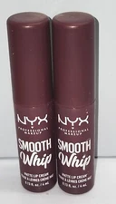 NYX MAKEUP Smooth Whip Matte Lip Cream Lip Stick AtWMLC08 Fuzzy Slippers 2pcs