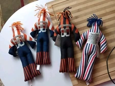 Lot 4 New Dammit Dolls Plush Stress Relief, Gag Gift