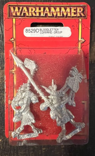 Warhammer Chaos Blisters (1997-2000) Sealed NIB OOP Metal Pewter Vintage Rare - Picture 28 of 52