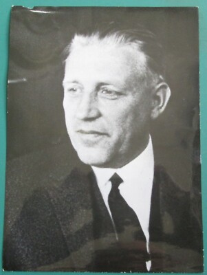 Vintage Press Photograph Pierre Werner Luxembourg Prime Minister Common Market 