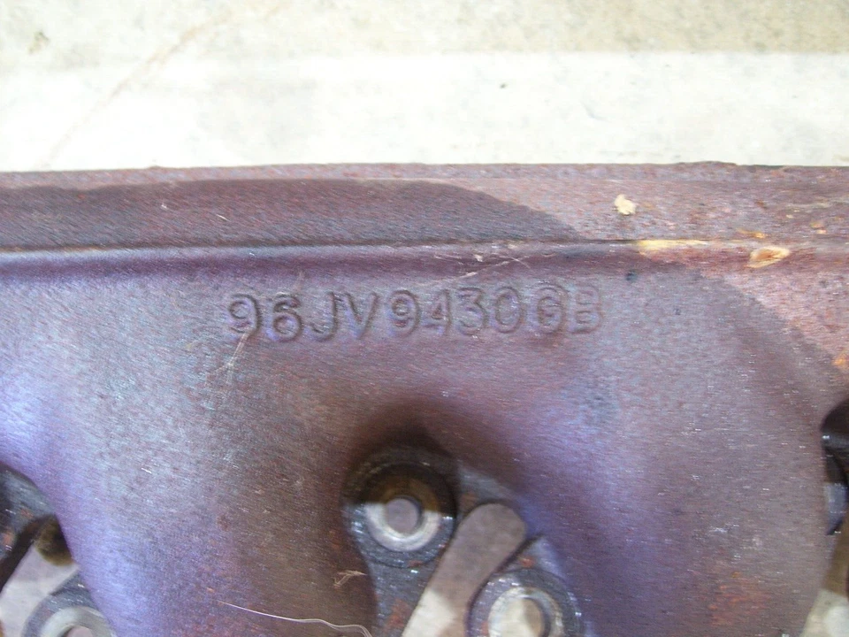 Juego de pares de colectores de escape derecho e izquierdo Jaguar xj8 2000 original OEM Foto 4 de 4