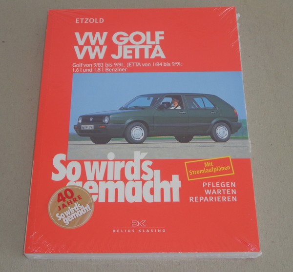 Reparaturanleitung So Wird's Gemacht Vw Golf Ii / Synchro / Jetta 1983 Bis 1991-image