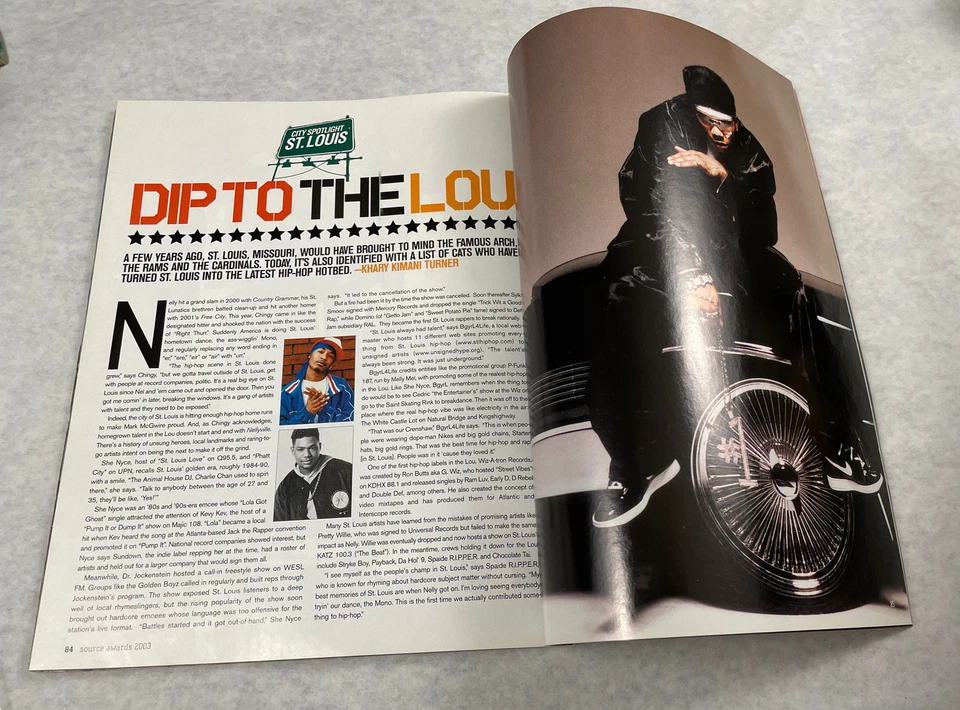 The Source Award 2003 Official Guide Limited Edition 50 Cent Jay-Z Lil Jon LL Foto 3 de 4