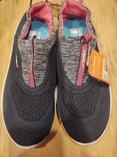 Pool Water Shoes SPEEDO Girls Aqua Skimmer SlipOn - Sz Large NWT