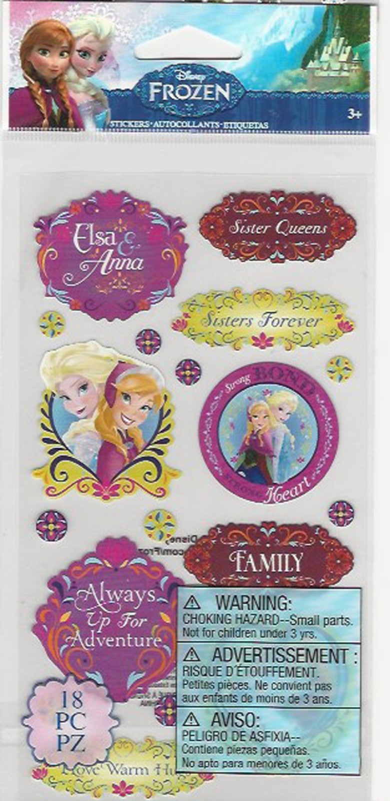 U CHOOSE Disney FROZEN MOVIE Stickers elsa anna olaf sven eBay