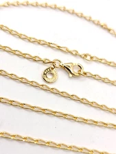 Authentic Pandora #363052C00-50cm Infinity Chain Necklace 19 in 14k gold-plated