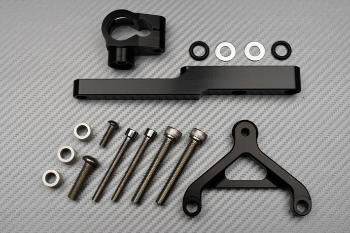 Lenkungsdämpfer Gabelklemme 50mm - Aluminium Halterung Für Motorrad Modifikation