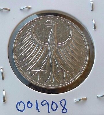 Germany Silber Coin 5 Mark 1957 F Deutsche Mark Silver Coin Rarre Coin Ebay