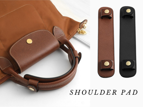 Microfiber Leather Tote Strap Shoulder Pad for Longchamp Handbags - 第 1/12 張圖片