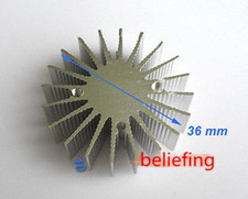 10pcs 1W Watt LED Aluminium Heatsink Round