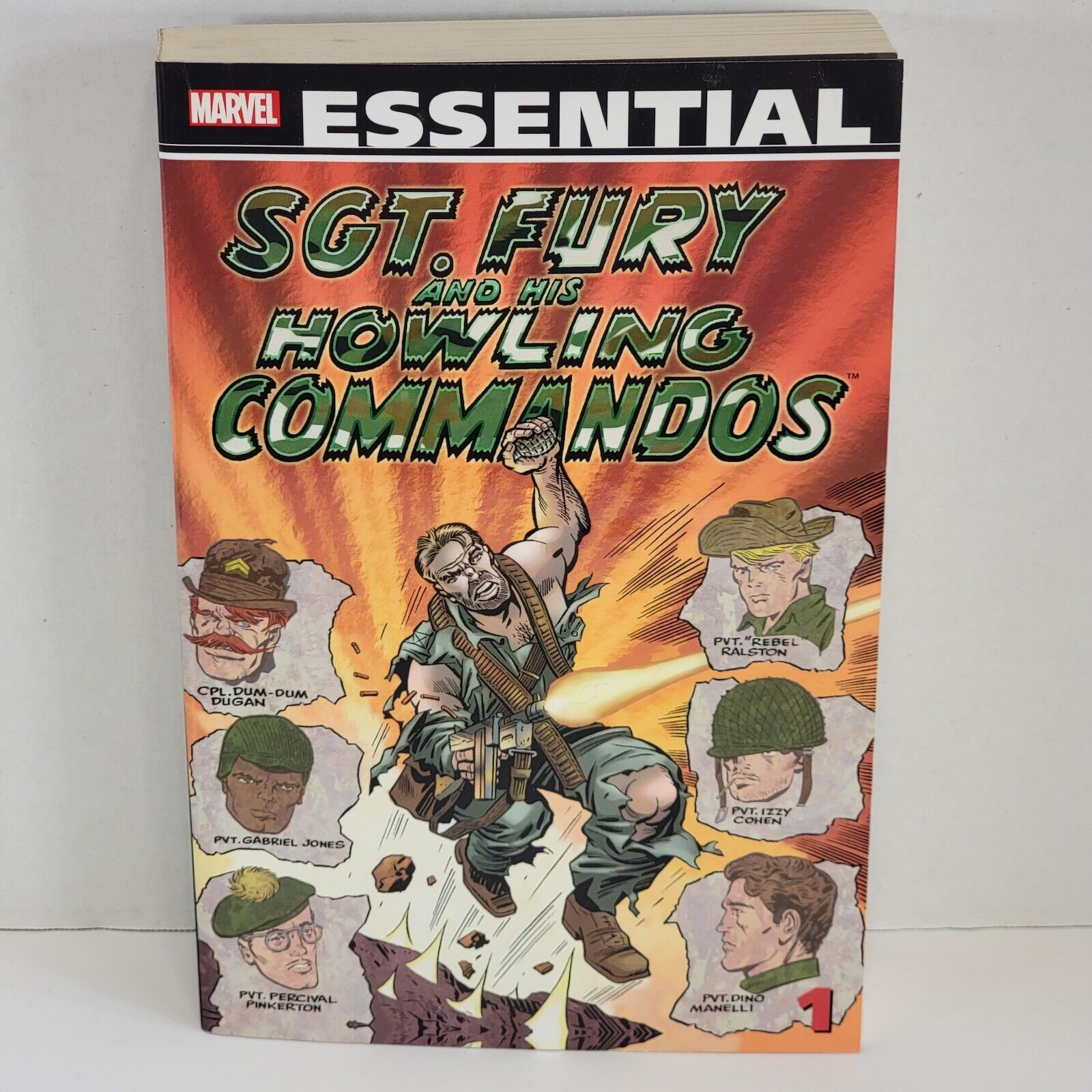 Marvel Essential SGT FURY AND HIS HOWLING COMMANDOS Vol. 1 TPB 2011 
