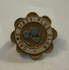 Calme Sixty - Plus Club Pin Badge