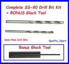 Complete SS-80 Drill Bit Kit + BONUS Glock To...