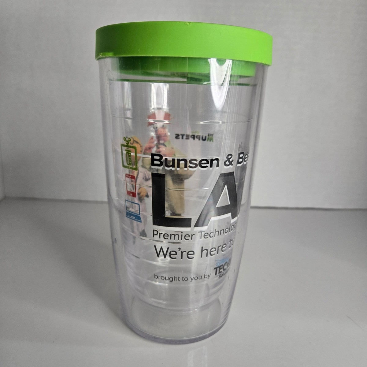 ビンドゥンドゥン コップ Muppets Tervis Bunsen & Beaker's LAB Honeydew Kermit Disney